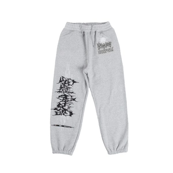 RSNDSP SWEAT PANTS HEATHER GREY