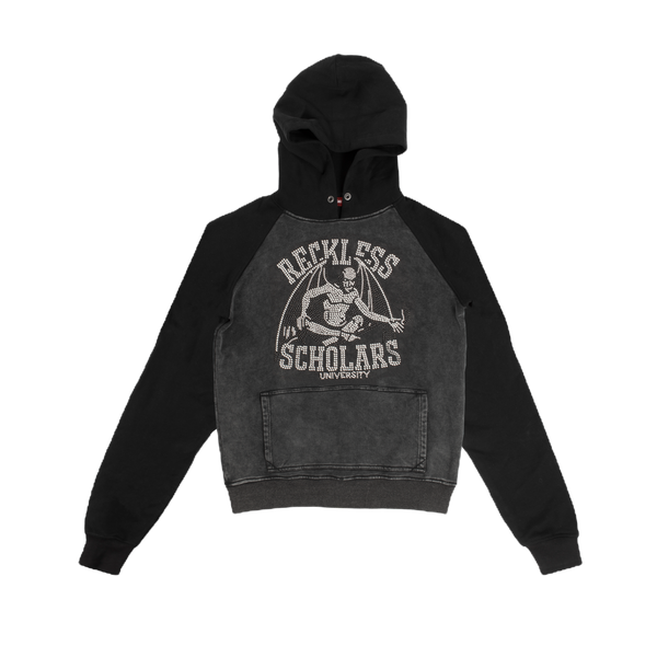 StoneWashed Scholars Hoodie Reverse